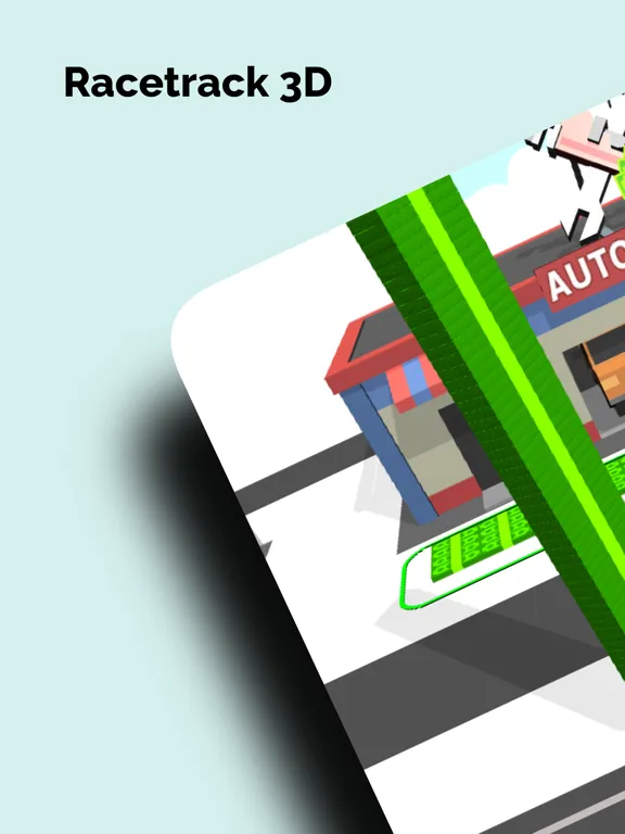 Captures d'écran de Racetrack 3D iPad 