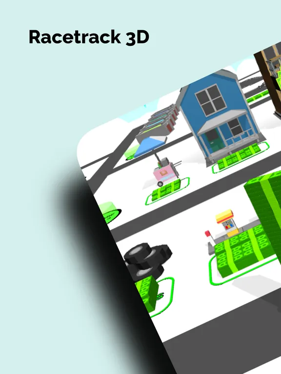 Captures d'écran de Racetrack 3D iPad 