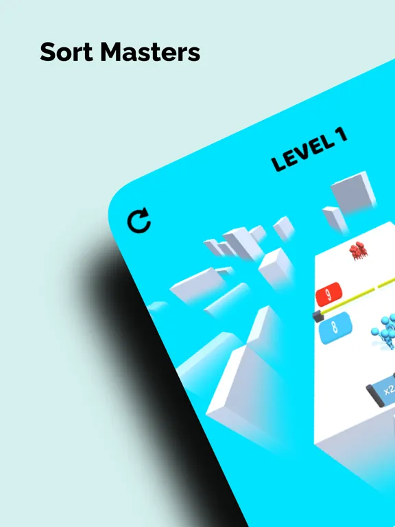 Tangkapan layar Sort Masters iPad 