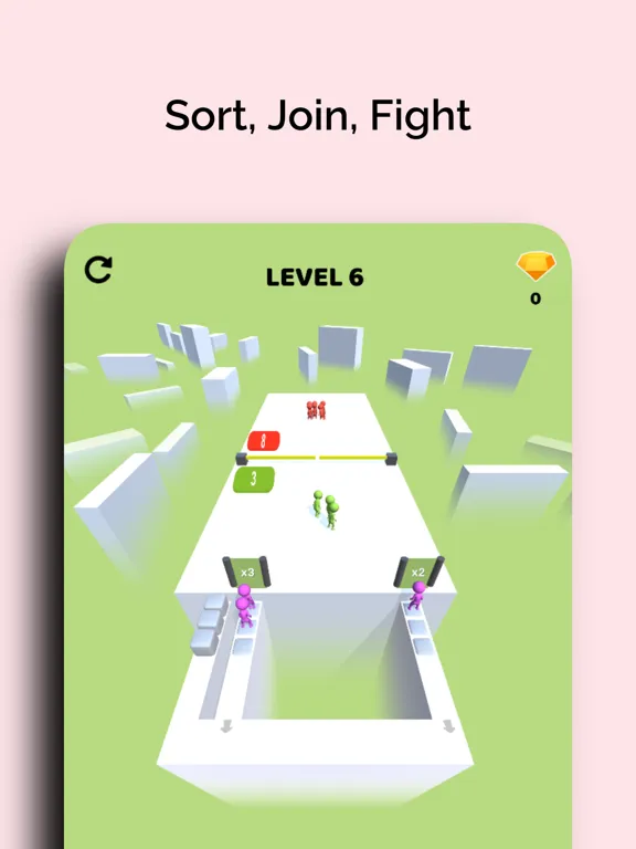 Tangkapan layar Sort Masters iPad 