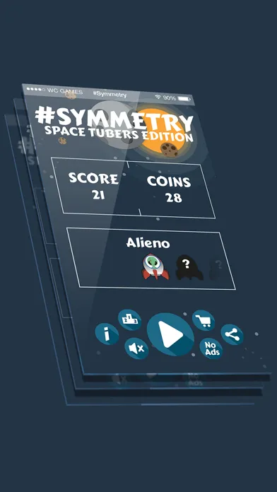 Captures d'écran de #Symmetry