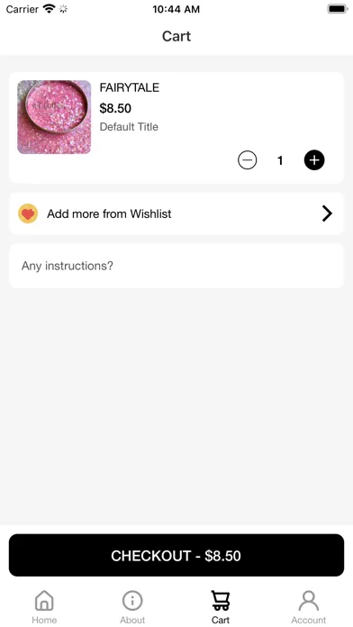 Screenshot di WC GLITTERS