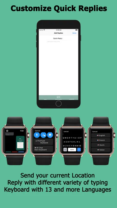 ภาพหน้าจอของ WChat For Watch
