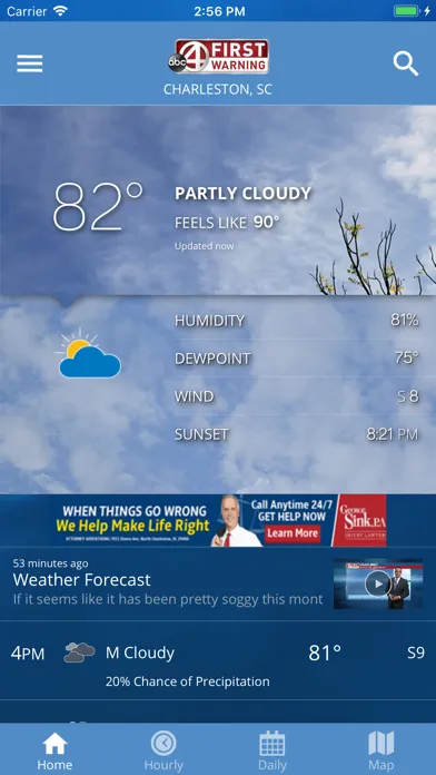 ABC News 4 Storm Tracker Screenshots