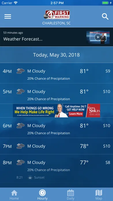 ABC News 4 Storm Tracker Screenshots