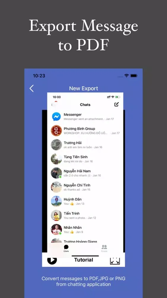 Message SMS Export to PDF,XLS应用截图