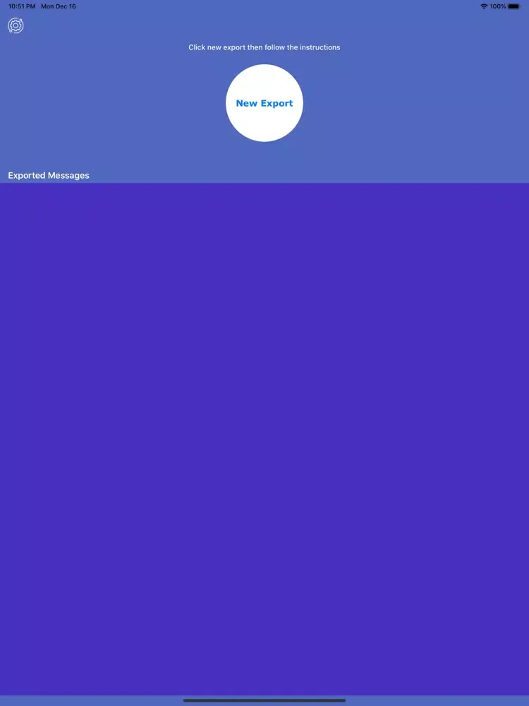 Tangkapan skrin Exporter Conversation - To PDF iPad 