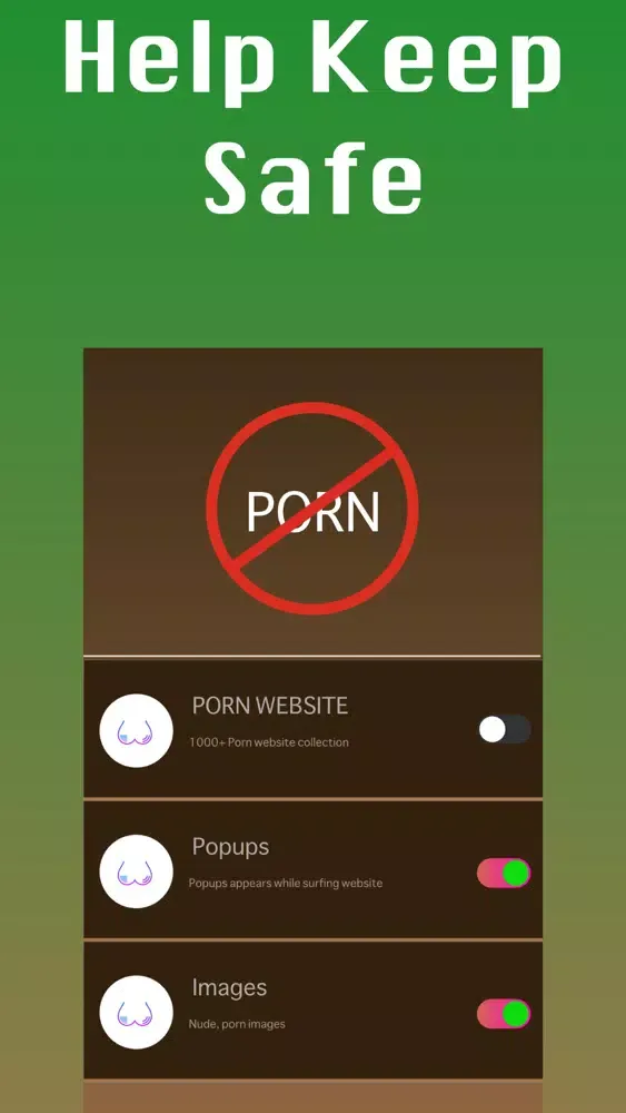 Captures d'écran de Porn Blocker Block Adult web