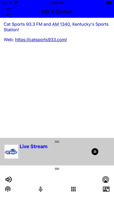 Captures d'écran de Cat Sports 933 & 1340