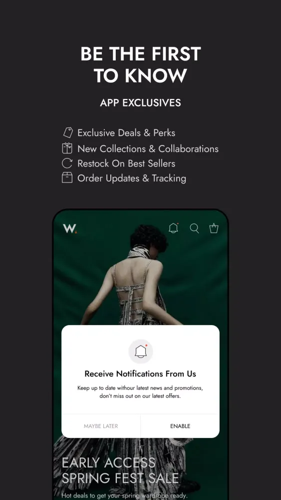 W Concept Screenshots