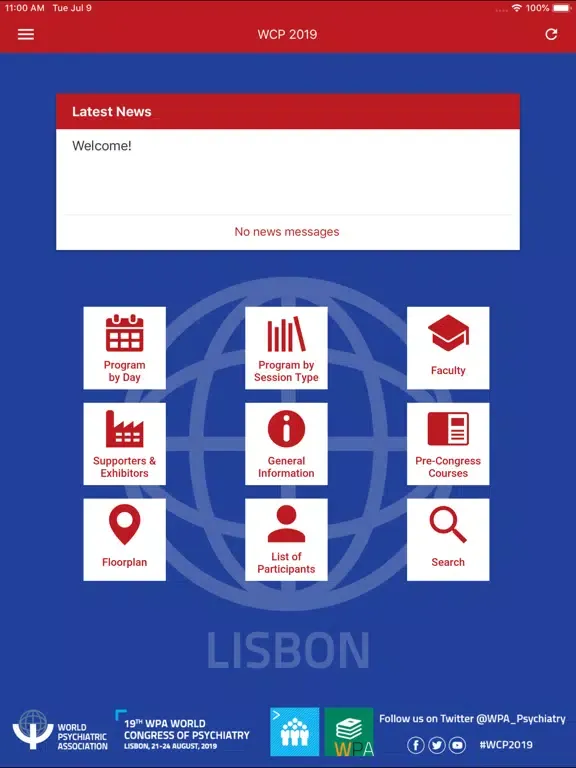 WCP 2019 iPad  سکرین شاٹس