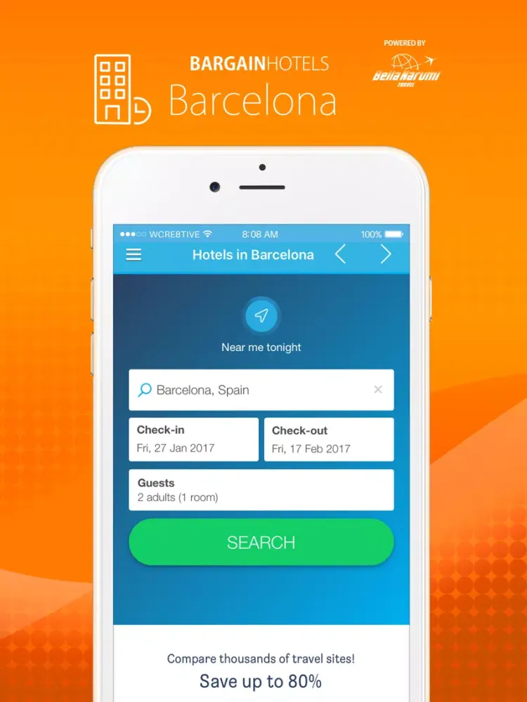 Bargain Hotels in Barcelona iPad  Screenshots