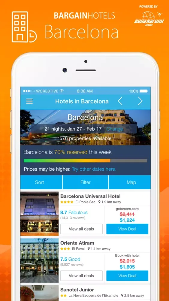 Bargain Hotels in Barcelona Screenshots