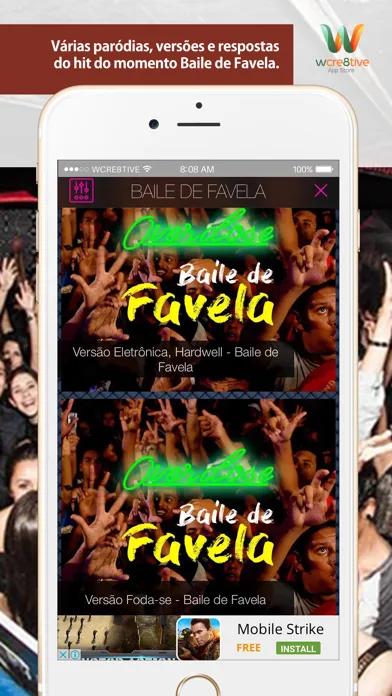 Ảnh chụp màn hình của Overdose Baile de Favela