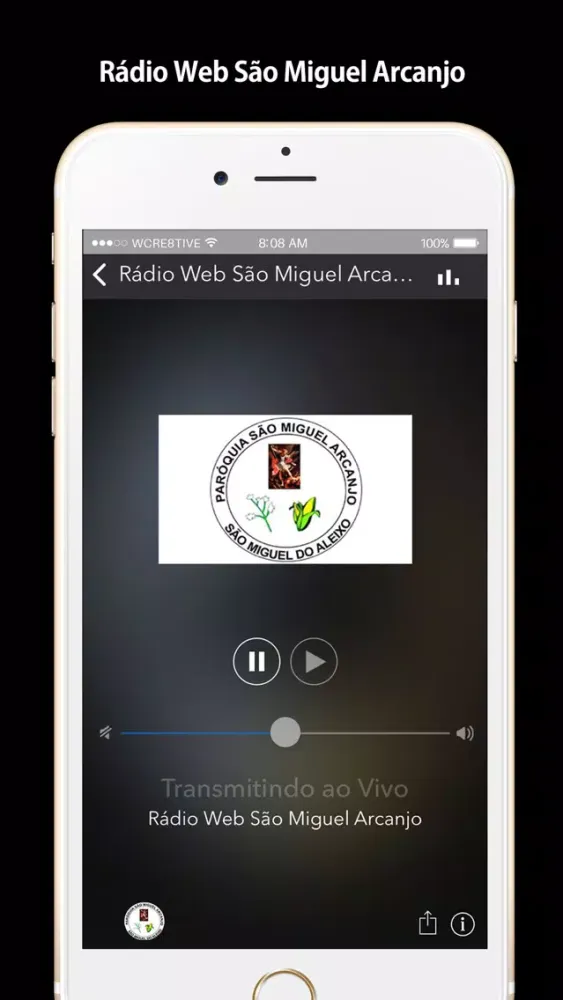 Capturas de pantalla de Rádio Web São Miguel Arcanjo