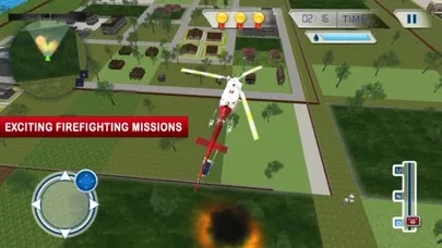Captures d'écran de 911 Ambulance Rescue Helicopter Simulator 3D Game