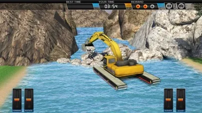 Captures d'écran de Amphibious Excavator Crane & Dump Truck Simulator