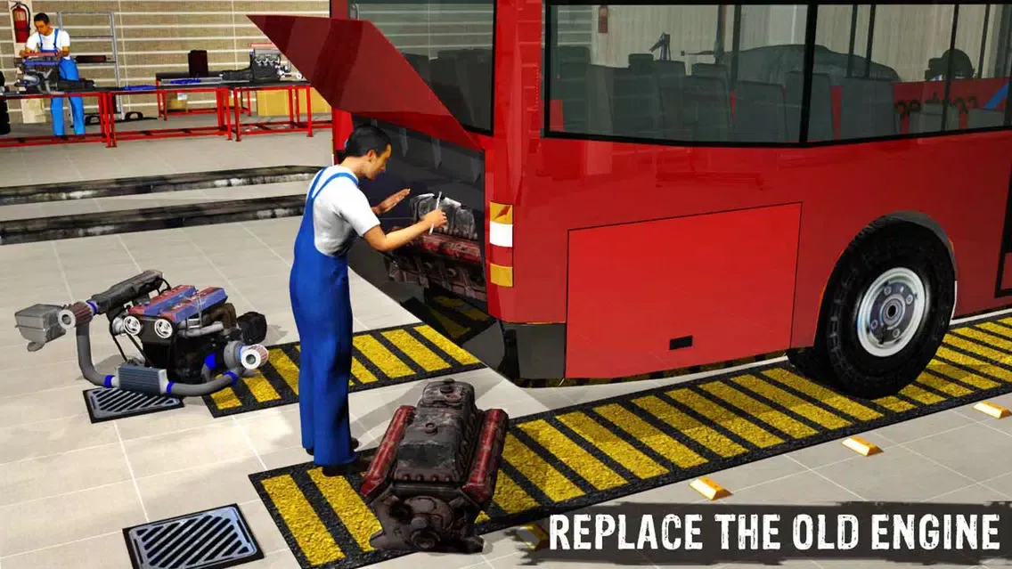PRO Bus Mechanic Engine Overhaul: Auto Repair Shop Screenshots