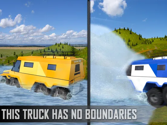 Off-Road Centipede Truck Driving Simulator 3D Game iPad  Screenshots
