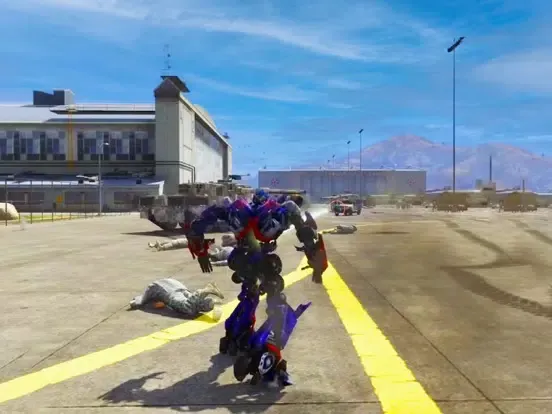 Army Robot Car Transform Game iPad  Screenshots