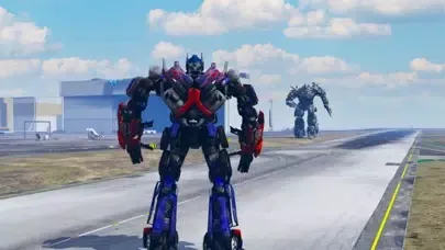 Army Robot Car Transform Game Screenshots