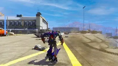 Army Robot Car Transform Game Screenshots