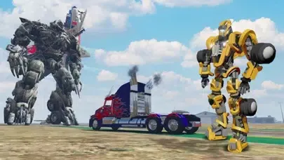 Army Robot Car Transform Game Screenshots