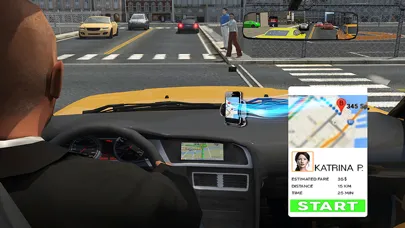 Capturas de tela do Crazy Taxi Driving Simulator