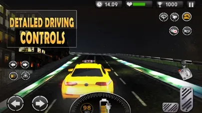 Electric Car Taxi Simulator: Day Night Driver Job Ekran Görüntüleri
