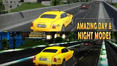 Electric Car Taxi Simulator: Day Night Driver Job Ekran Görüntüleri