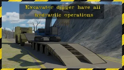Excavator Transporter Rescue 3D Simulator- Be ready to rescue cars in this extreme high powered excavator transporter game Screenshots