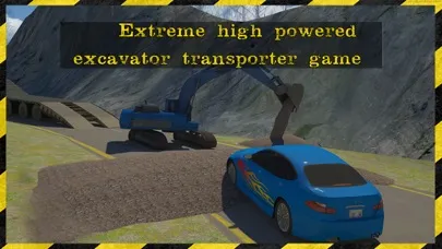 Excavator Transporter Rescue 3D Simulator- Be ready to rescue cars in this extreme high powered excavator transporter game Screenshots