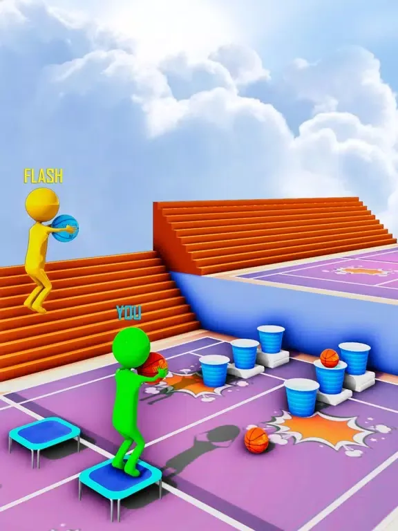 Tangkapan skrin Jump & Dunk Hoop Master iPad 