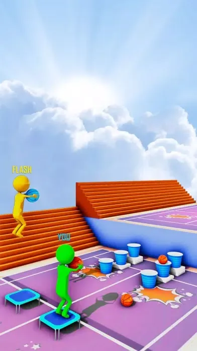 Tangkapan skrin Jump & Dunk Hoop Master
