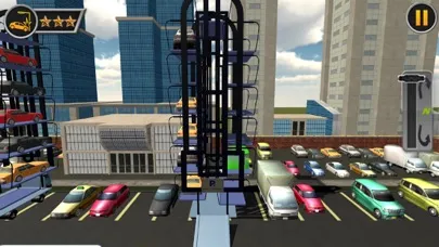 Multi Level Car Parking Crane Driving Simulator 3D Ekran Görüntüleri