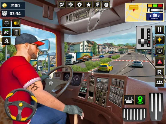 Big Rig Euro Truck Simulator iPad  Screenshots