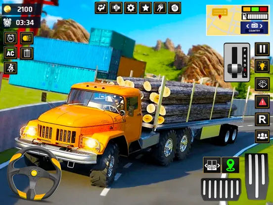 Big Rig Euro Truck Simulator iPad  Screenshots