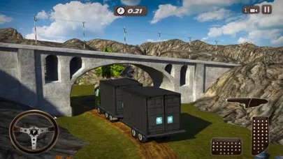Ảnh chụp màn hình của Extreme Cargo Transport Truck Driver & Forklift Crane Operator Game