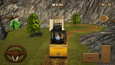 Ảnh chụp màn hình của Extreme Cargo Transport Truck Driver & Forklift Crane Operator Game