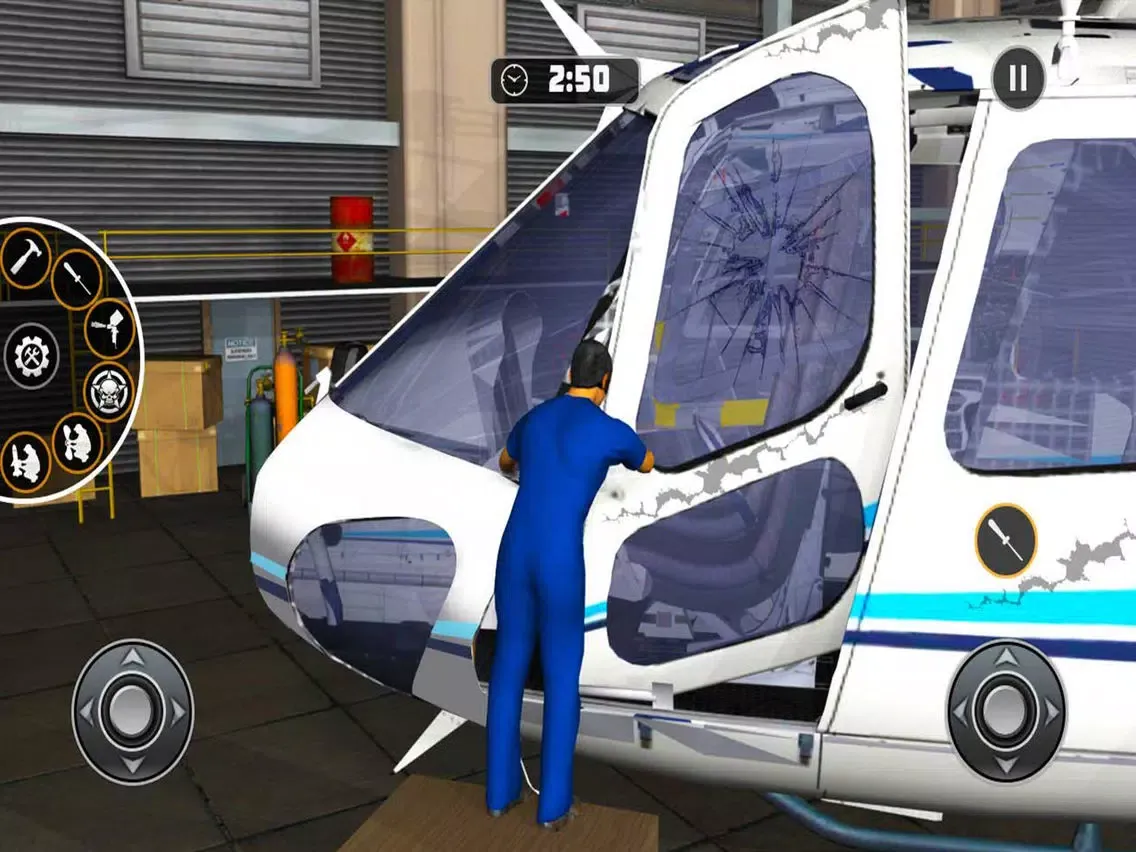 Airplane Mechanic Simulator PRO: Workshop Garage iPad  Screenshots