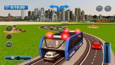 Capturas de tela do Police Elevated Bus Simulator 3D: Prison Transport