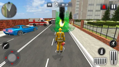 Fire Truck Simulator Rescue HQ स्क्रीनशॉट