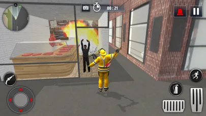 Fire Truck Simulator Rescue HQ स्क्रीनशॉट