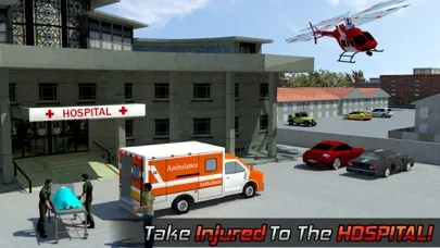 تصاویر 911 Emergency Ambulance Driver Duty: Fire-Fighter Truck Rescue