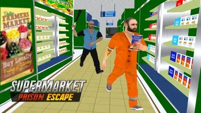 Super-Market Prison Escape 3D: Police Chase & Truck Driving Game スクリーンショット
