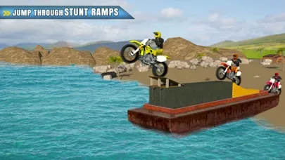 Скриншоты Water Surfer Dirt Bike Race 3D