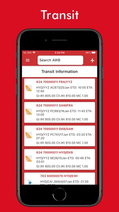 Captures d'écran de World Cargo Solutions