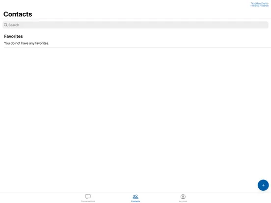 WCF Messenger iPad 應用截圖