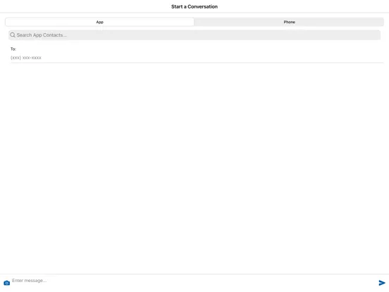 WCF Messenger iPad 應用截圖