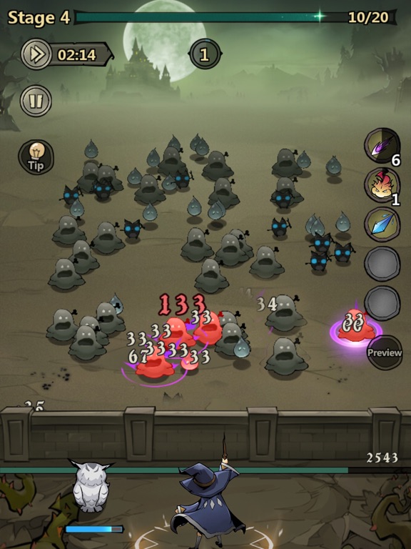 Wizard's Survival iPad  Screenshots